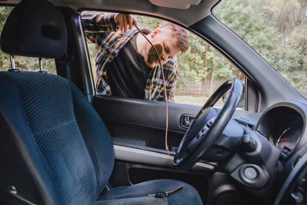Keys Locked Inside the Car
